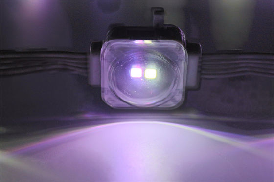 IP67 Permanent Holiday Decoration Light House DC9V 0.75W 25mm Outdoor Waterproof LED Point Lamp RGBW