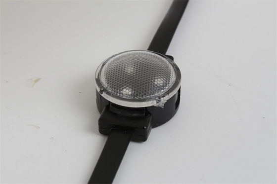 Zewnętrzne wodoodporne oświetlenie dekoracyjne DC12V 0,75W 30mm IP67 Trwałe Święta LED Lampa punktowa RGB