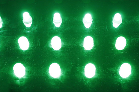 12mm 0,3W DC12V kwadratowy LED Moduł pikseli wodoodporny zewnętrzny jednokolorowy
