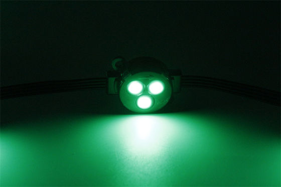 Dekoracja zewnętrzna Trwałe światła świąteczne 30mm RGB LED źródło światła DC12V 0,75W LED Pixel Light