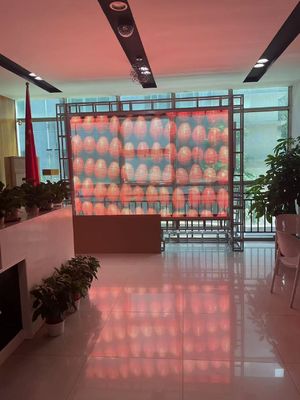 Klejna, elastyczna folia LED, wyświetlacz LED, transparentna folia do szkła