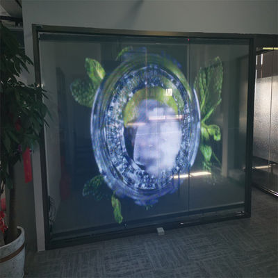 Elastyczny ekran LED z przezroczystą folia łatwa instalacja do reklamy Panel LED-p8
