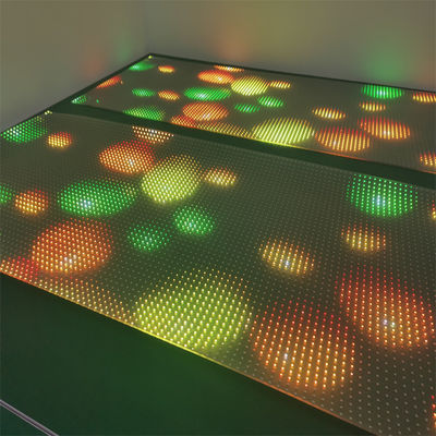 P10 RGB kolor LED przezroczysty ekran filmowy Ekran wyświetlania LED w pomieszczeniach wewnętrznych