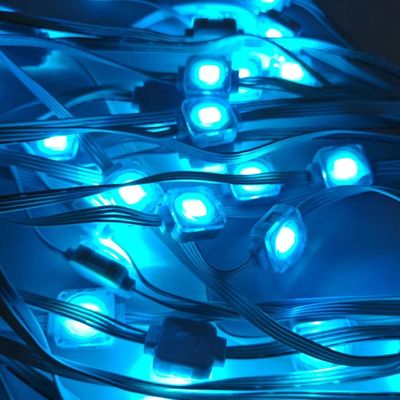 24V Outdoor House Waterproof Holiday Christmas Decor Point Lights Diameter 25mm