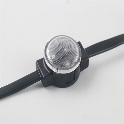 IP67 Adresowalna 24V 30mm DMX RGB RGBW LED Dot Pixel Point Module Ściana 0,6W Opcjonalna przezroczysta maska