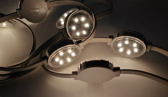 Zewnętrzne oświetlenie budynku 40mm Moduł pikseli światło punktowe z LED lampą źródłowej żarówki stałej i opcjonalną przezroczystą maską