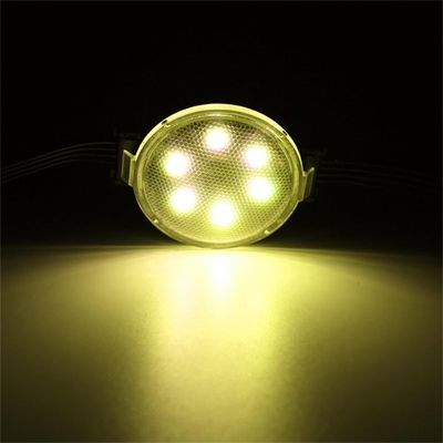 Zewnętrzne oświetlenie LED Pixel Point Light Aluminium Channel Profile Track 50mm Diameter IP67 Waterproof Building Lighting