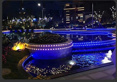 Zewnętrzny programowalny 50 mm LED źródło światła punktów Mleko pokrywa 24V Rgb LED Pixel Light