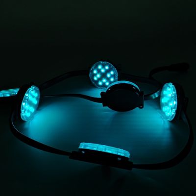 50 mm wieloświetlne wodoodporne oświetlenie LED dla fasady DMX512 Wysoka jasność