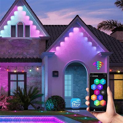 Customizable LED Eave Lights Perfect For Outdoor Eave Decoration Projects And More