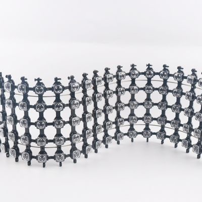 Outdoor Indoor IP67 Led Mesh Screen Full Color Media Facade Stage Lighting Background Screen