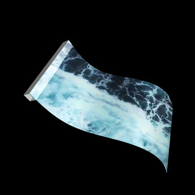 Wysoki współczynnik przejrzystości Led Transparent Film Screen P6 P8 P10 dla aplikacji biznesowych