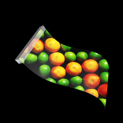 Nova Ultrathin Business Przejrzysty Szkło Adhesive LED Screen z 16bit Scale Gray