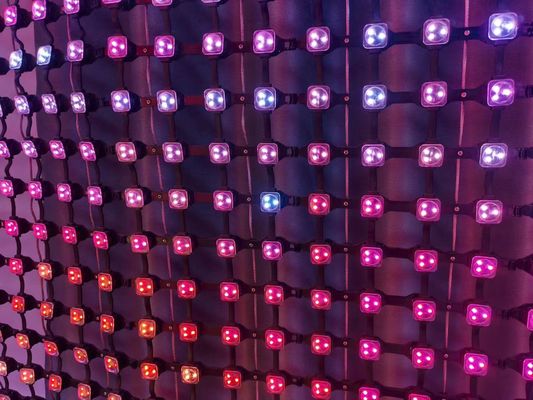 DC12V Work Volt LED Mesh Screen dla zewnętrznej wodoodpornej reklamy