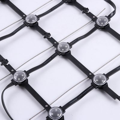 100mm Pixel Pitch Full Color Flexible LED Mesh Screen do instalacji zawieszonych i reklamy zewnętrznej