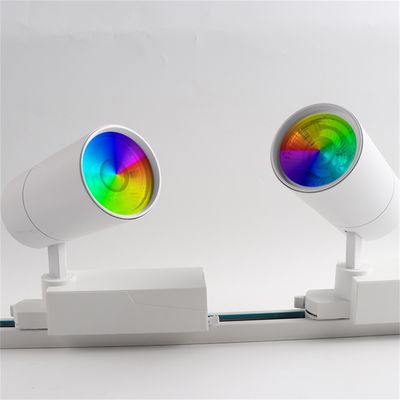 Nowoczesny styl azjatycki 360 regulowalny ruchomy LED Światła ścieżkowe PC Ciało do sklepów w pomieszczeniach Bary spożywcze