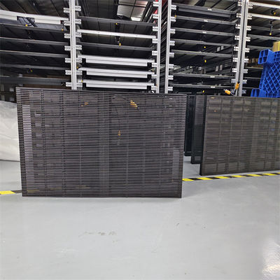 Led Display Led Mesh Video Wall Shop Window Advertising Grille Glass Curtain Outdoor Transparent Screen