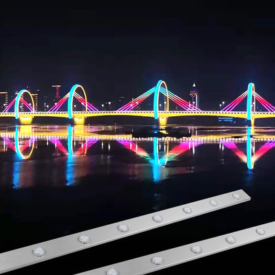 Dekoracyjne IP67 wodoodporne SMD 5050 światła punktów świetlnych 20mm LED Pixel z profilem aluminiowym