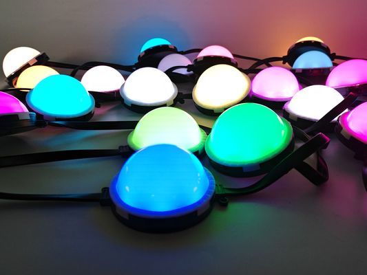 Wysoka jasność RGB 50mm LED źródło światła punktowego Łatwa instalacja Design adresowalny Faza budynku Fasady oświetlenie krajobrazowe