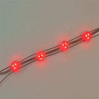 DC 12V 3 sztuk SMD 5050 Diffused RGB LED Pixel, Adresable RGB LED Strip 30mm led pixel point light