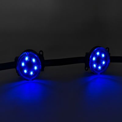 Direct Marketing Programmable Waterproof Advertising Sign Colorful Changing Point Lights Lighting Track