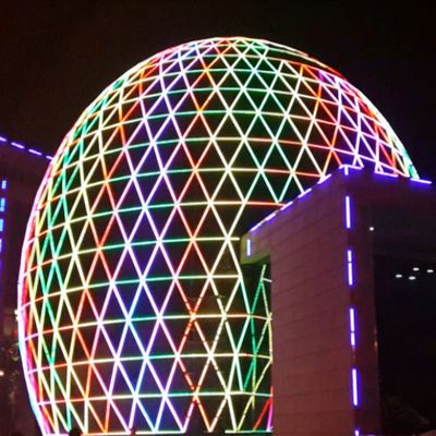 Stałe światła piksela DMX 20mm DC12V Led Świąteczne światła RGB