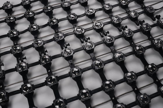 P62.5 Waterproof RGBW IP67 High Brightness LED Mesh Screen Light for Media Facade Stage Lighting