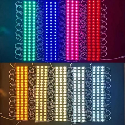 Moduł LED do wstrzykiwania światła Wysoka jakość DC12V z 3 diodami LED Przezroczysta szklana soczewka 160 stopni Nowy stan Cena