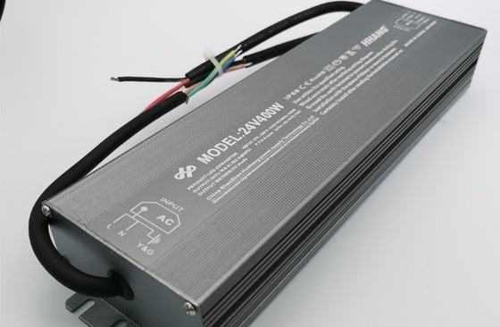 Wodaodporny sterownik LED 400W 12V 24V stałe napięcie IP67 Led Transformer
