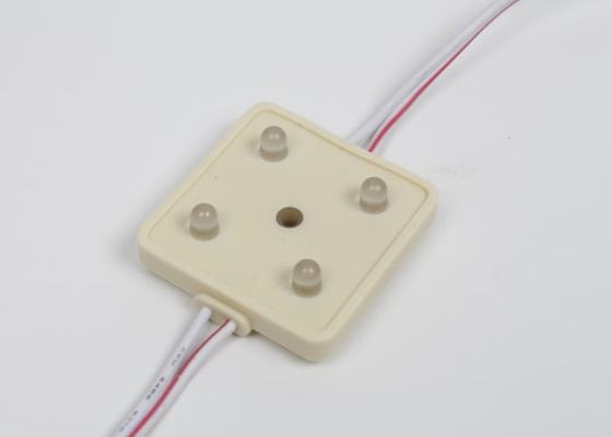 Direct Power Injection LED Module 4 LED SMD3030 White 0.75W DC12V Flame-retardant meterial IP65 for Lighting