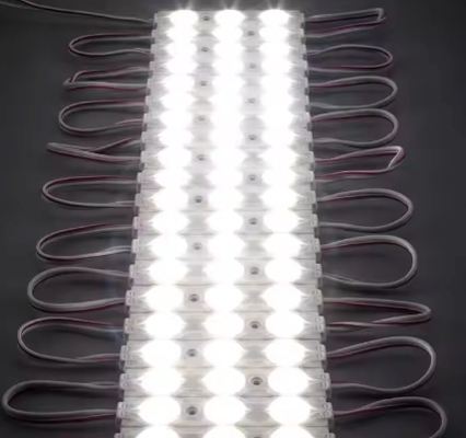 Moduł LED 3 światła do szyldu 1,2W Mini SMD LED Moduł wtryskowy 2835