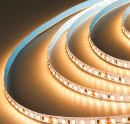 Wysoka gęstość 480leds Wysoka wydajność 24V IP67 Ciepły Biały 2700K Dot Free 8mm COB LED Strip Light Kit dla domów ogrodowych