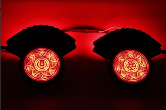 Produkcja bezpośrednia Wysokiej jakości światła wystawowe 50mm DC24V IP67 RGBW Led Point Lights Amusement Park Led Lights