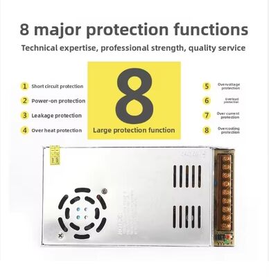 Wysokiej jakości zasilacz awaryjny LED, wodoodporna konstrukcja, 600W, zasilanie LED 24V