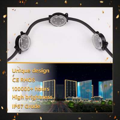 30mm IP67 Waterproof RGB Color Changeable LED Pixel Light for Outdoor Decoration