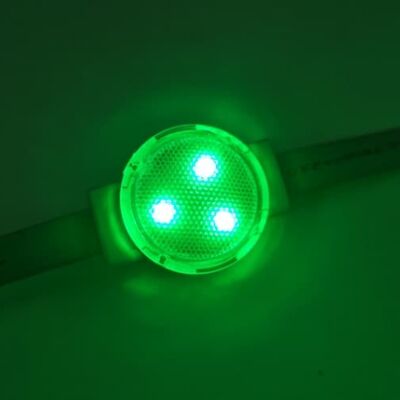 IP67 12V 30mm PC RGB Pixel LED Point Light for Outdoor Building Decoration