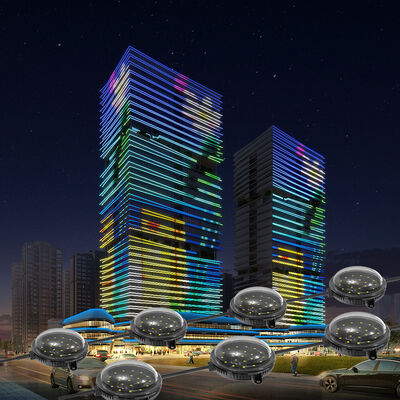 IP67 wodoodporne wysokiej jasności RGB światło LED z kontrolą DMX512 do oświetlenia zewnętrznego