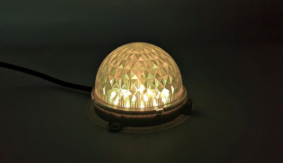 100mm 24V RGB DMX512 IP67 Wodoodporne punktowe światło LED z kątem świecenia 120°