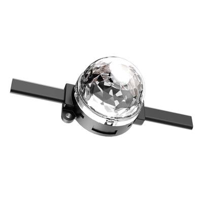 Źródło światła LED zewnętrzne IP67 12V 1W Długodystansowe wodoodporne 40mm Pixel RGB