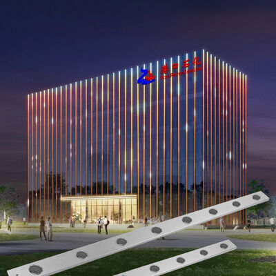 DC24V 50mm RGBW pełnobarwne światło LED IP67 wodoodporne do dekoracji ścian zewnętrznych