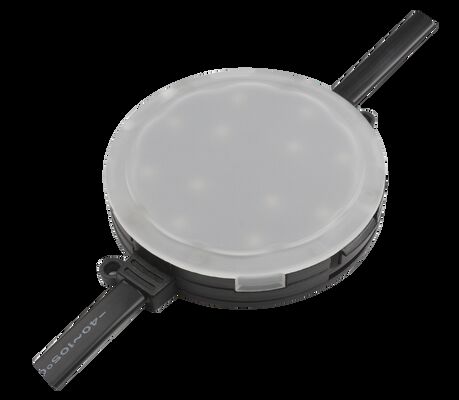 80mm RGBW DC24V Pixel Point Light DMX512 IP67 wodoodporny kąt wiązki 120° odporny na UV