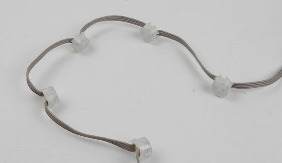 19,83 mm 5V SMD5050 IP67 0,4W wodoodporne elastyczne światło punktowe LED 120° kąt świecenia materiał PC