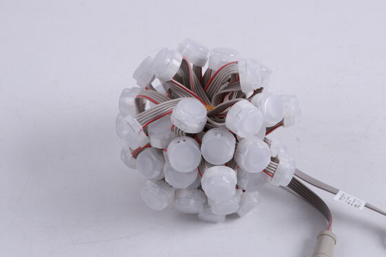 19,83 mm 12 V IP67 0,3 W Wodoodporne punktowe światło LED z elastycznym kątem świecenia 120° Materiał PC Oświetlenie