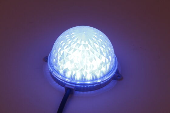 Wodoodporne IP67 światło punktowe LED RGB 104mm DC24V 5W z elastycznego materiału PC