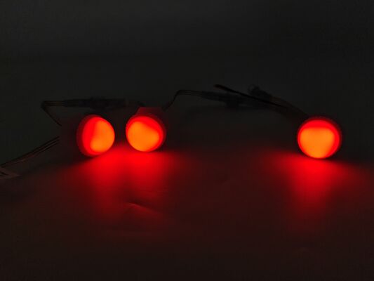 33mm średnica IP67 wodoodporny pełnobarwny Custom LED Point Light do dekoracji zewnętrznej