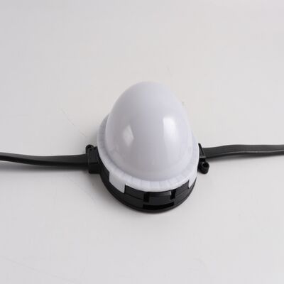 80mm LED Point Light 80mm PC Housing z Bayer LED Chips sterowalny RGB IP67 Wodoszczelna lampa do dekoracji fasady parku rozrywki na zewnątrz
