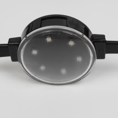 IP67 Zewnętrzne 40mm 2W RGBW LED Punktowe Źródło Światła Wyposażone w 48V DMX Kontrola dla Dekoracji Fasady Hotelowej