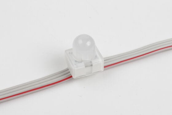 12mm RGB SMD5050 LED Punktowe Światło IP67 z Otworem Montażowym i Kątem Świecenia 160°