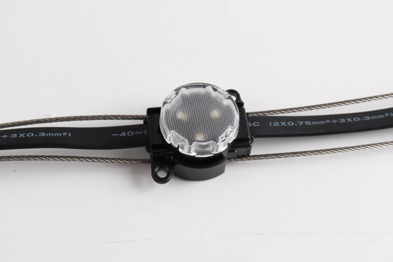 Solarna punktowa lampa LED RGBW IP67 wodoodporna 30mm DC12V do oświetlenia zewnętrznego budynków i krajobrazu