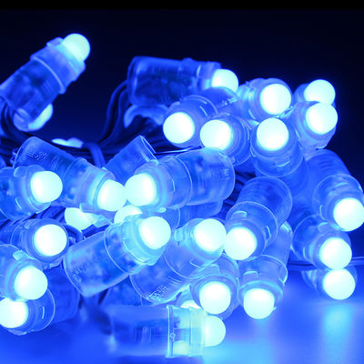 Niebieski adresowalny ciąg świetlny LED IC16716 9 mm 0,1 W.